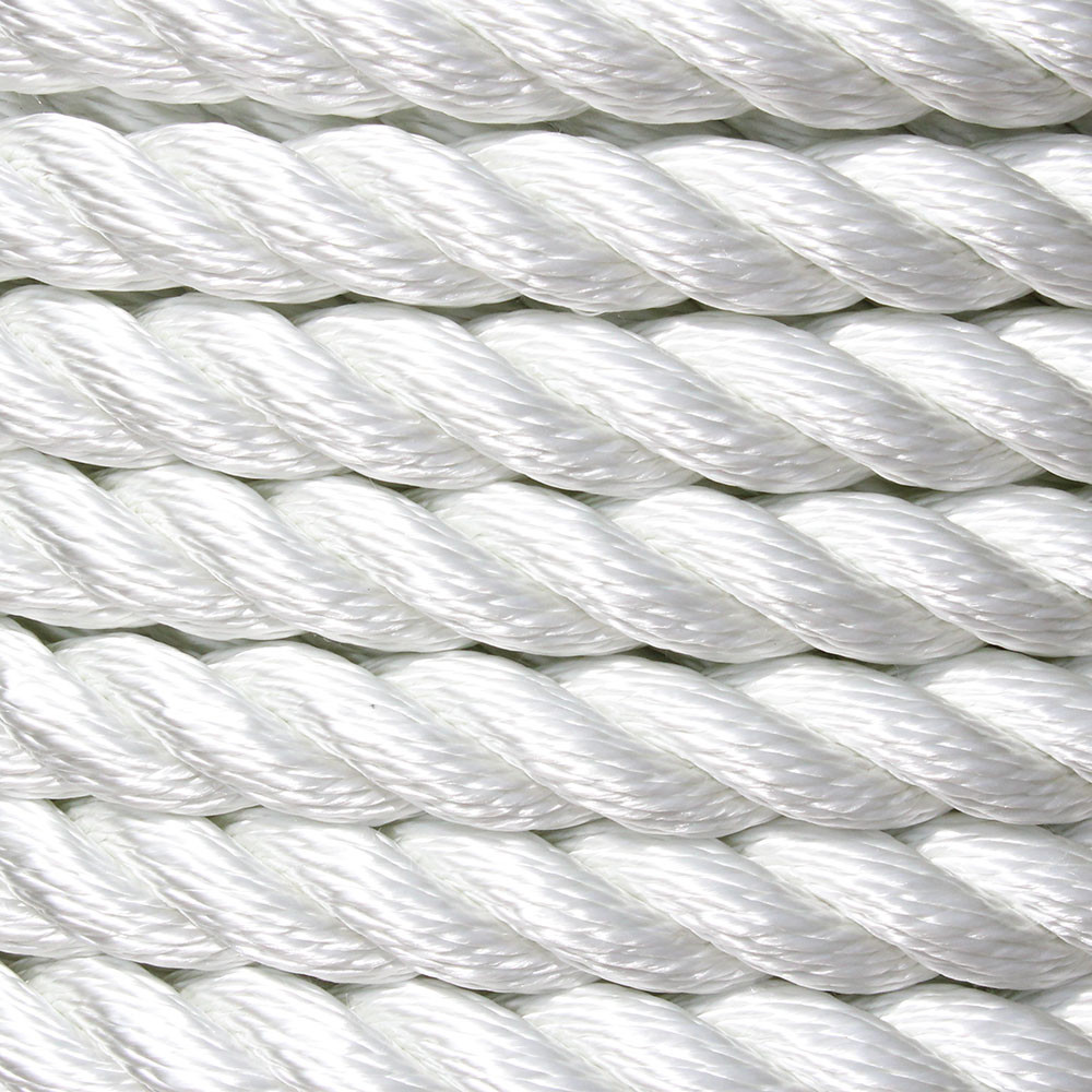 Twisted Nylon Rope 1-1/4 Inch - Hercules Bulk Ropes